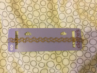 CLAIRE’S GOLD GIRLS CHOKER NECKLACE - BRAND NEW