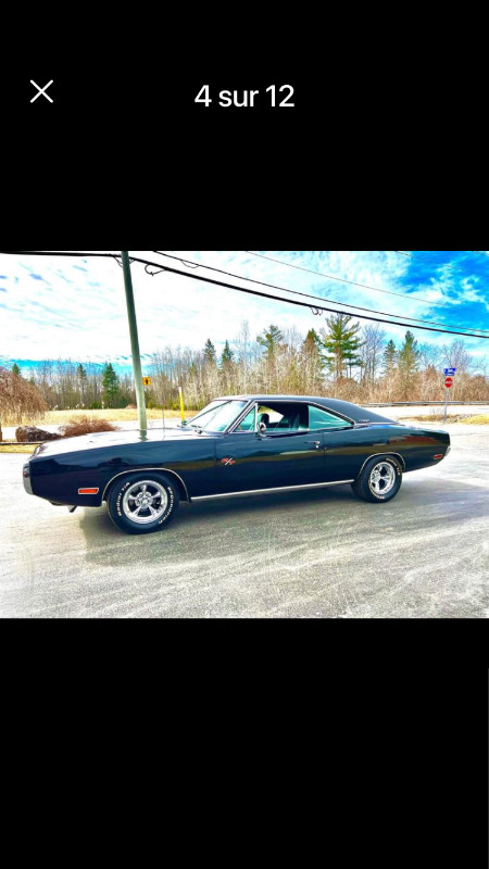 1970 Dodge Charger RT in Classic Cars in Gatineau