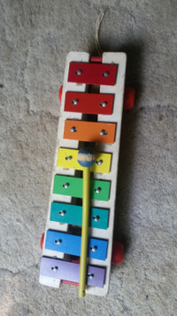 Vintage Fisher Price xylophone Pull a Tune
