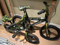 Two kids bicycles, like new, 12” and 16” wheels, $75 each