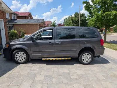 Converted wheel chair van. Fits 2 wheel chairs in the back. The 2 seats in the back can be folded do...