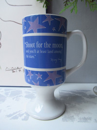 Porcelain Mug Shoot for the Moon by Mary Kay, Thailand 1997