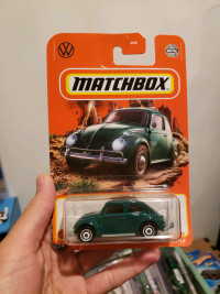 Matchbox 1962 Volkswagen Beetle green