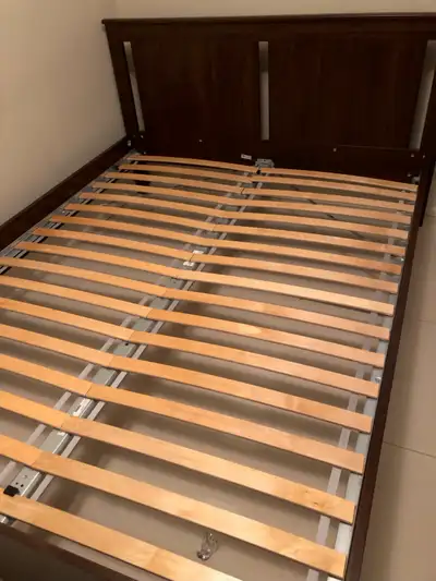 Ikea Songesand Queen Bed + Slats - Delivery Option - Only $150!, View more
