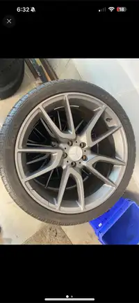 Mercedes winter tires and rims 