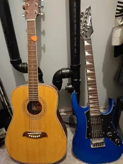 Electric and Acoustic Guitars, View more
