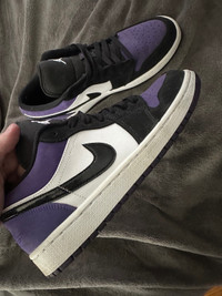 Jordan 1 Low Court purple 