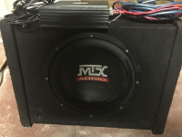 MTX SUBWOOFER & 200 WATT AMPLIFIER