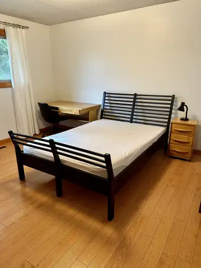 Available December 15th Bright and spacious fully furnished room with a private half bathroom and a...