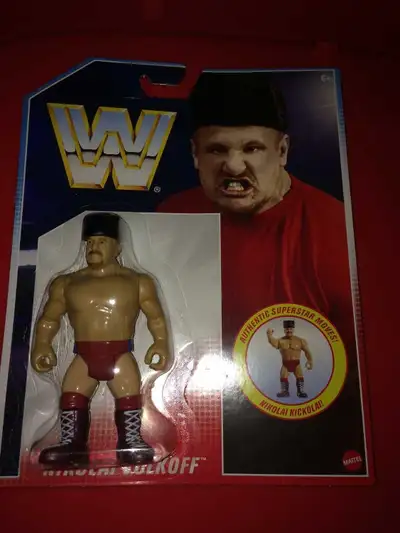 WWE Mattel Nikolai Volkoff Retro Action Figure, View more