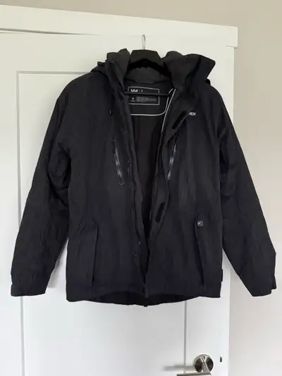 Helly Hansen snowboard ski jacket, size small, View more
