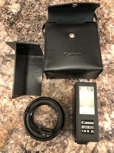 Canon 133D Speedlite + Flash-Auto Ring A2, View more