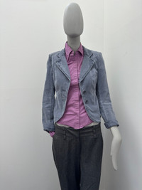 French connection courderoy blazer size 0-2 