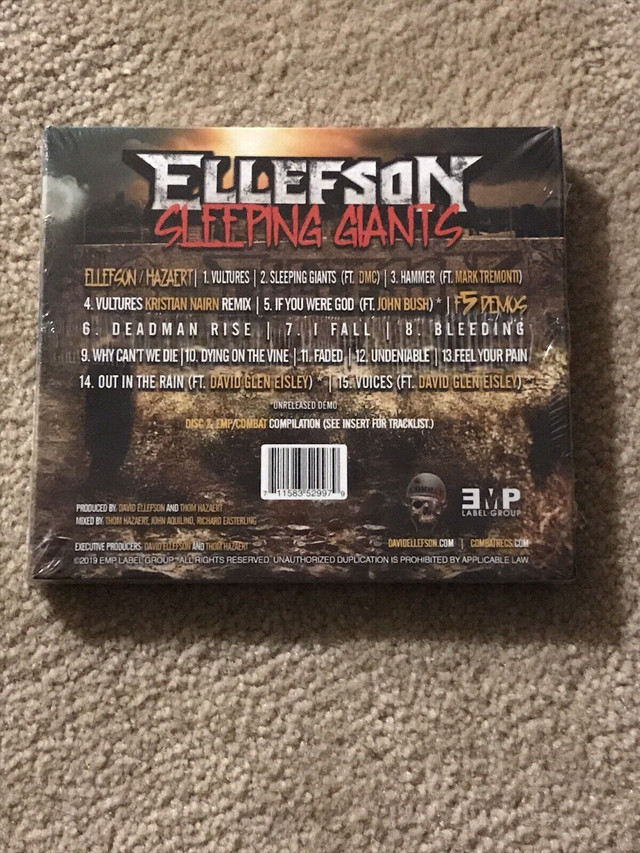 Ellefson - Sleeping Giants CD in CDs, DVDs & Blu-ray in Hamilton