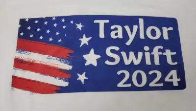 2024 Taylor Swift for president parody tshirt sz Med, View more