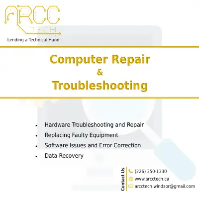 Computer Diagnostic & Repair, View more