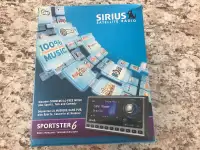Sirius Sportster 6 Satellite Radio For Sale Brand New
