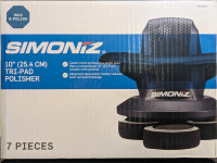 SALE: BRAND NEW Simoniz 10-inch Tri-Pad Dual Action Polisher!!