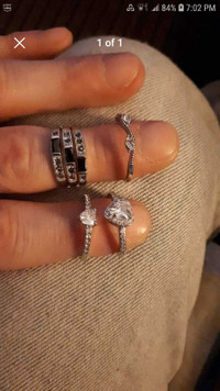Women's rings size 7-8 lot $25