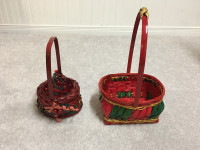 Christmas baskets for sale 