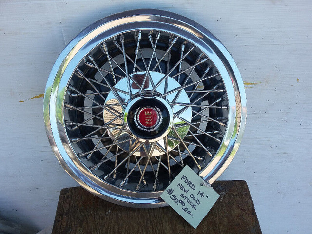 Ford Wire Wheelcovers in Other Parts & Accessories in Truro