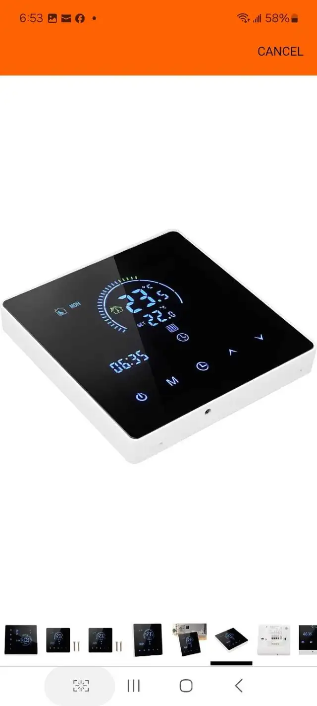 Maximum Temperature Controller Setting LCD Digital Remote APP Co449046374358067203