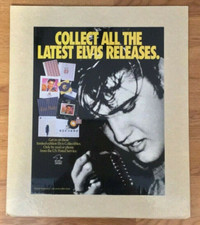 Elvis Presley 15" x 17 1/2" USPS Laminated First Stamp Ad-1993