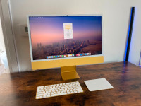 2021 M1 iMac 24" 16GB Ram 1TB SSD W/Keyboard+Trackpad
