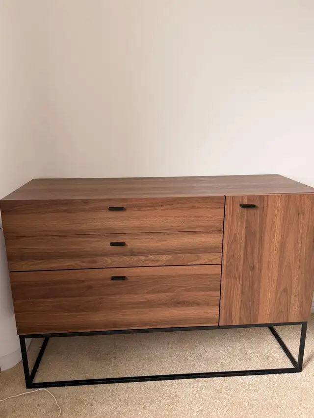 Structube Dresser and 2 Nightstands