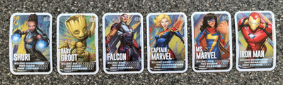 Marvel Loblaws Cards Go On A Mission 6 Foil Cards, View more