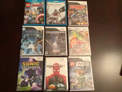 Wii games: Spider-Man Web of Shadows (purchased used from Blockbuster) $10 ***SOLD*** Star Wars III...