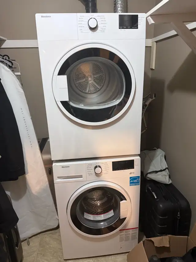 Blomberg Stackable Washer and Dryer