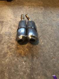 Ducati stock mufflers