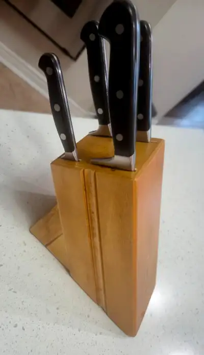 Knife Set with Block, View more