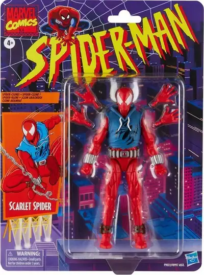 Marvel Legends Spider Man: Retro Collection Scarlet Spider!!!, View more