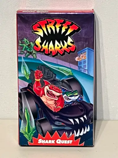 Vintage 1995 Street Sharks Shark Quest VHS, View more