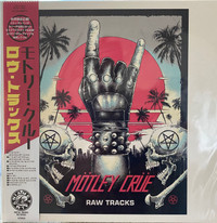 Unopened - Motley Crüe - Raw Tracks - Red Vinyl 