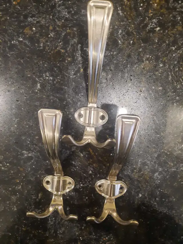 3 grands crochets mural neufs en stainless in Home Décor & Accents in Gatineau - Image 7