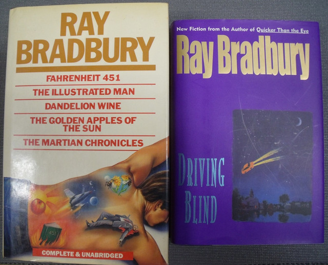 2 HARDCOVER BOOKS BY RAY BRADBURY (6 STORIES) in Fiction in Lethbridge - Image 2
