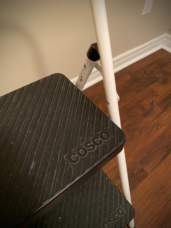 2Step Folding Steel Step Stool Ladder Ladders & Scaffolding