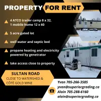 Property Rental-Sultan Road, ON