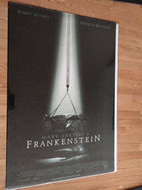 Original 1994 FRANKENSTEIN Double Sided Movie Poster de Niro