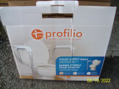 I have a Profilio safety rails for the toilet, for $65.00.