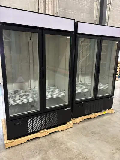 Brand New Habco SF46HCBXM 47" Double Glass Door Freezer, View more