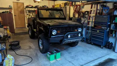 Older Restoration still rust free Runs and drives 302/3 spd/D44/9 inch/ small lift/new 33 New Painle...