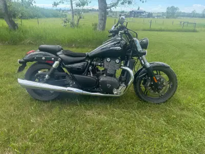 2014 Triumph Thunderbird Storm muscle cruiser known for its powerful 1699cc parallel-twin engine, bl...