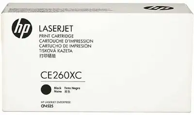 New full set of Toner Cartridges for HP Color LaserJet CP4525 Series Printer Original OEM HP Toners...