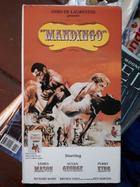 VHS LOT - 70S 80S 90S MANDINGO - BOXING - ROMANCE