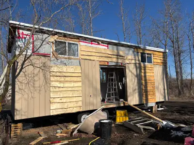 wanted helper able to use power tools and want to learn all aspects of building a tiny home from wel...
