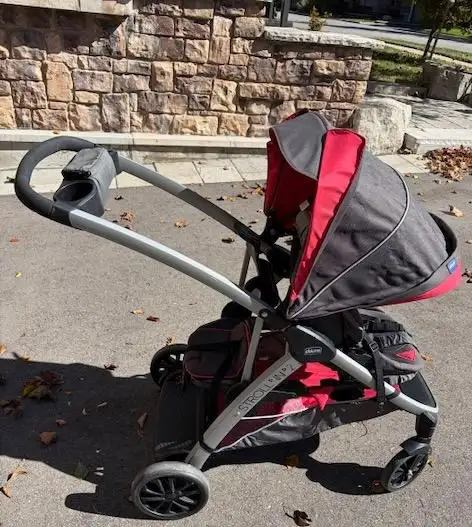 Chicco Stroll'in 2 Double Stroller - Tandem, Two Kids